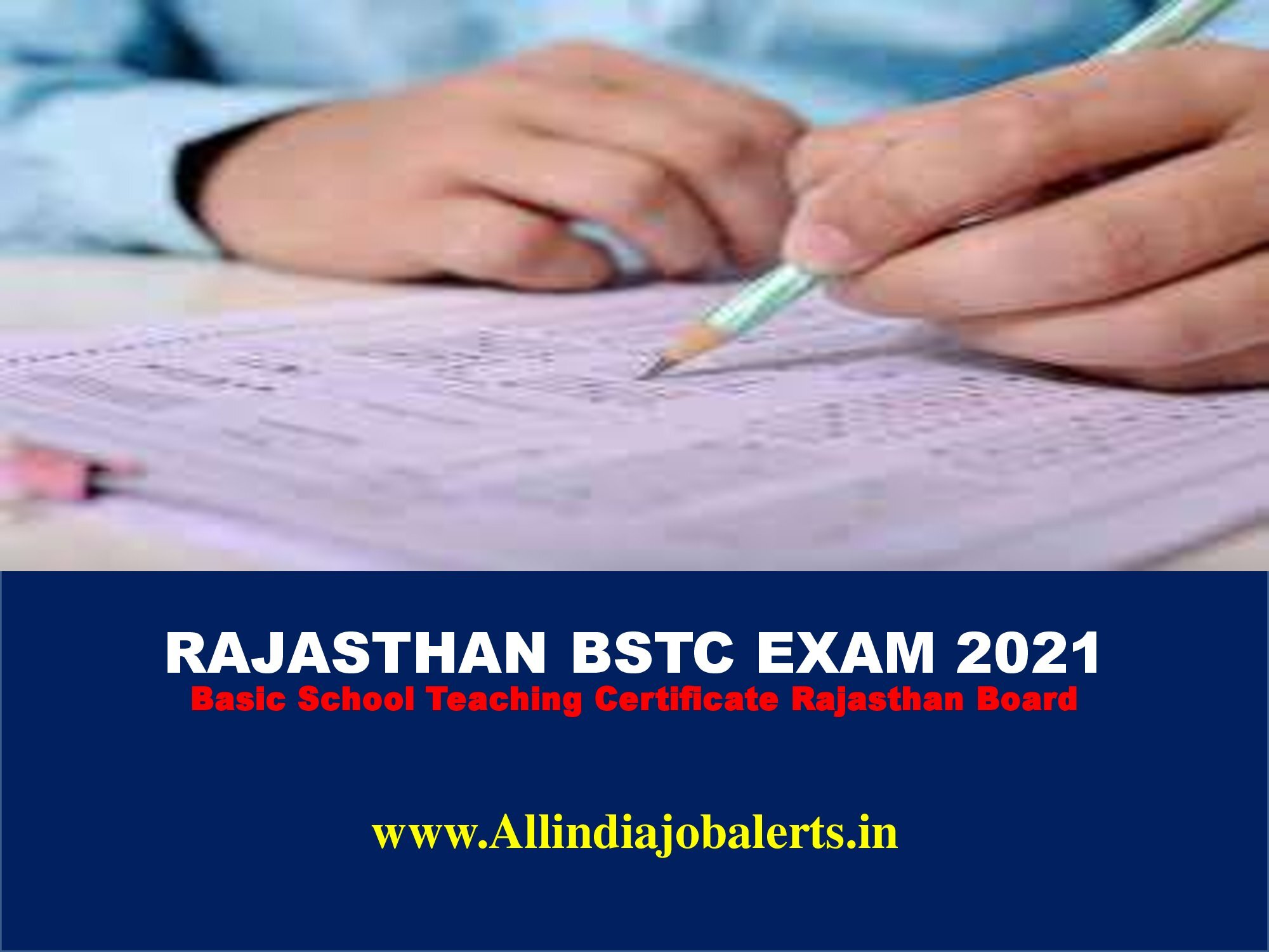 Rajasthan Board BSTC Online 2021