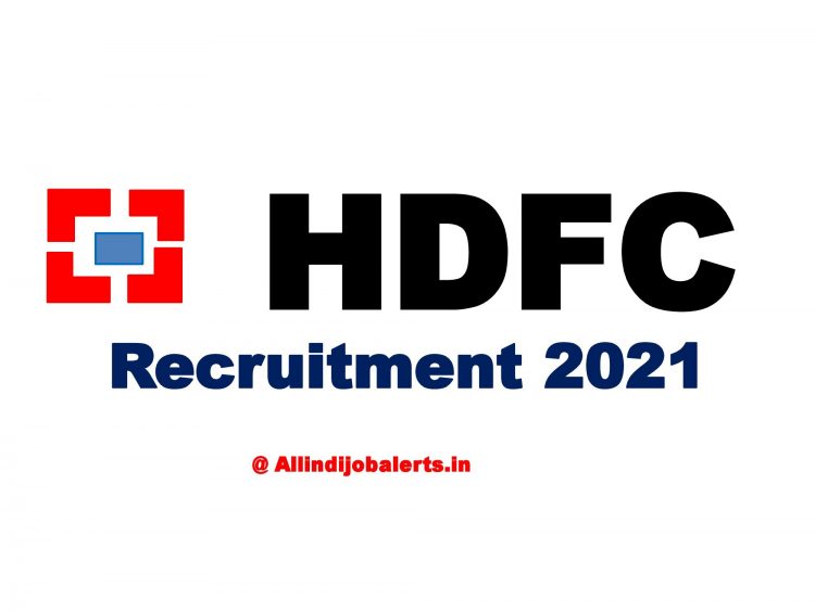 HDFC Bank Recruitment 2021