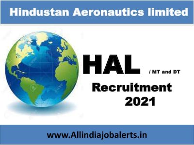 Hindustan Aeronautics Limited Recruitment 2021